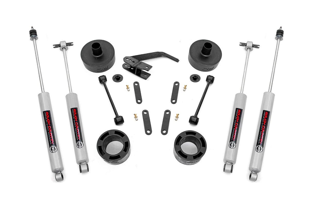 Rough Country 2.5 Inch Lift Kit | Jeep Wrangler JK (2007-2018)