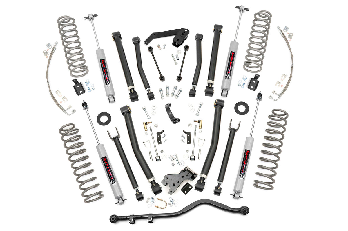 Rough Country 6 Inch Lift Kit 4-Door | X-Series | Jeep Wrangler JK 2WD/4WD (2007-2018)