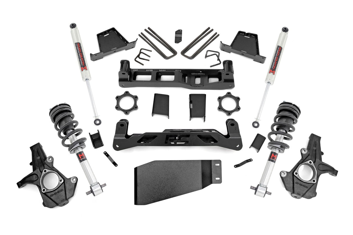 Rough Country 6 Inch Lift Kit | Chevy Silverado & GMC Sierra 1500 4WD (2007-2013)
