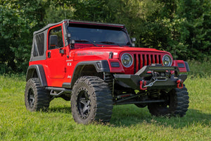 Rough Country Nerf Steps Full Length | Jeep Wrangler TJ 4WD (1997-2006)