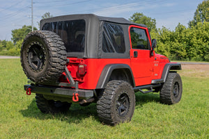 Rough Country Nerf Steps Full Length | Jeep Wrangler TJ 4WD (1997-2006)