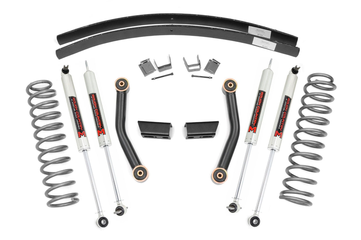 Rough Country 3 Inch Lift Kit | Jeep Cherokee XJ (84-01)