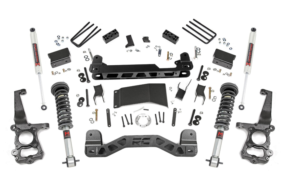 Rough Country 4 Inch Lift Kit | Ford F-150 4WD (2015-2020)