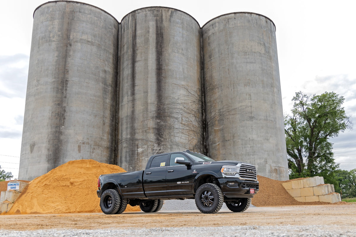 Rough Country 5 Inch Lift Kit AISIN | OE Rear Air | Ram 3500 4WD (2019-2024)