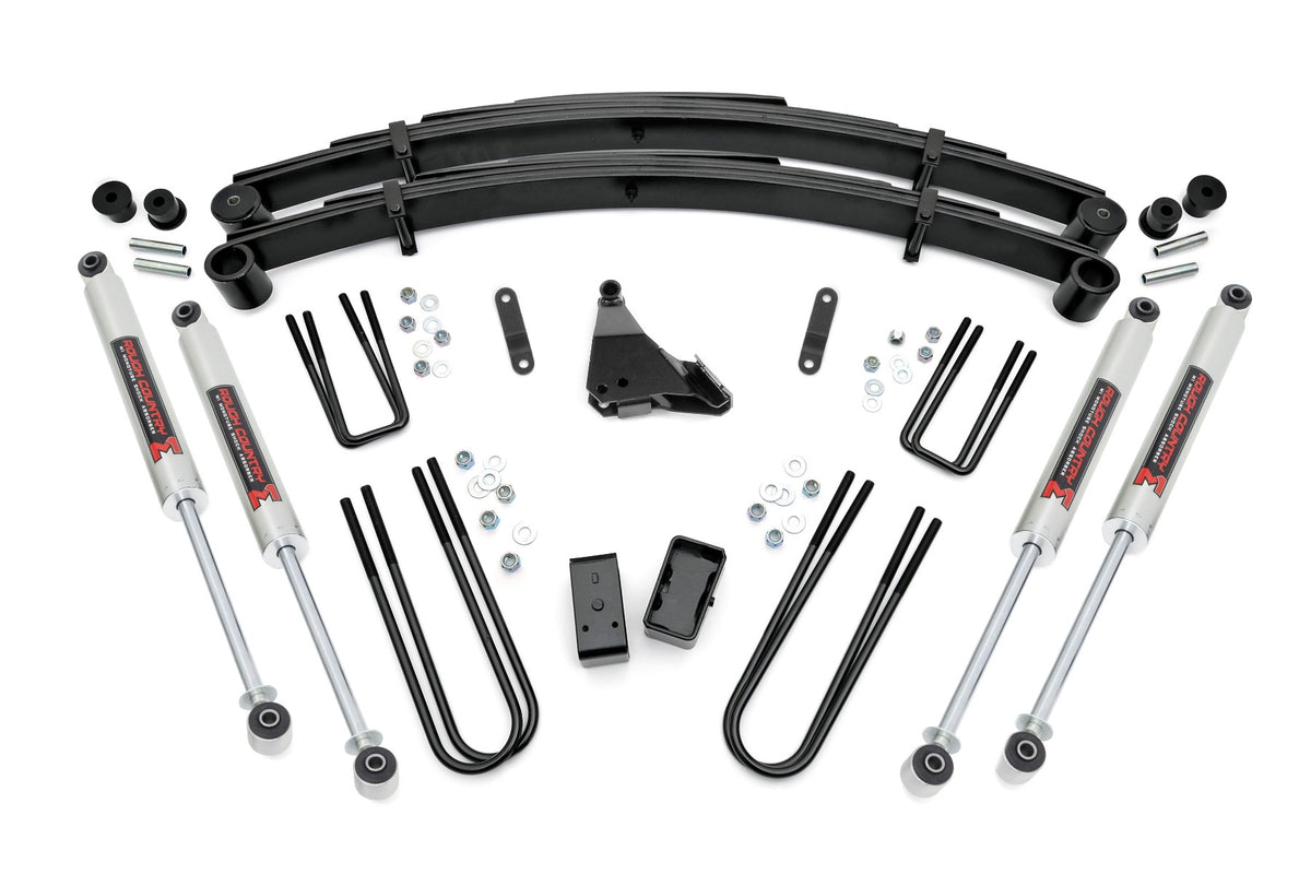 Rough Country 4 Inch Lift Kit | Ford F-250/F-350 Super Duty 4WD (1999-2004) - Kit 49530