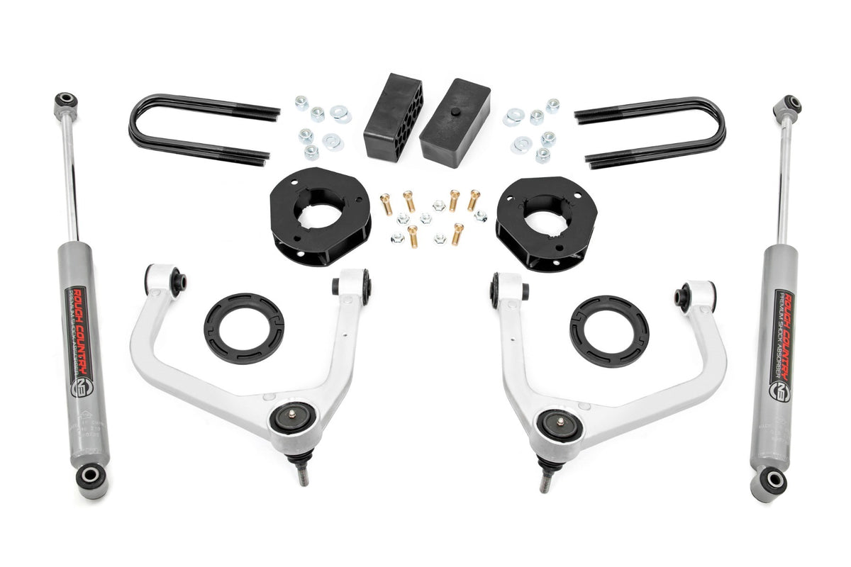 Rough Country 3.5 Inch Lift Kit | GMC Sierra 1500 2WD/4WD (2025-2026)
