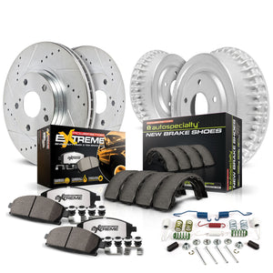 Power Stop 05-18 Toyota Tacoma Front & Rear Z36 Truck & Tow Brake Kit