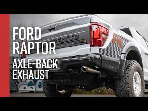 MBRP 2022+ Ford F-150 Raptor 3.5L / Raptor R 5.2L T304 3in Dual Rear Exit Turndown Axle Back Exhaust