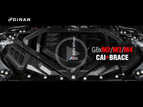 Dinan 21-27 BMW M2/M3/M4 (G80/G82/G83/G87) Gloss Carbon Fiber Strut Tower Brace - Front