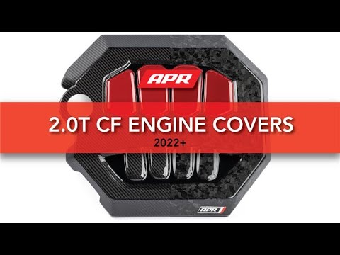 APR 22-26 Audi A3/A3 Quattro/S3/VW Golf R/GTI EA888.4 (8Y/MK8) 2.0T Twill Carbon Fiber Engine Cover