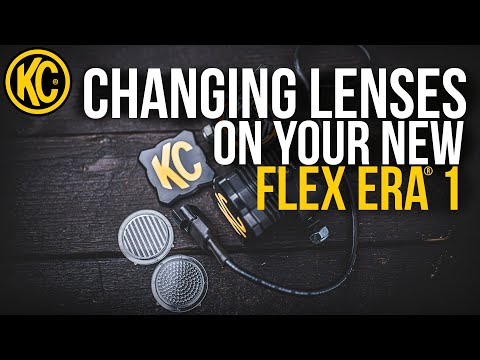KC HiLiTES FLEX ERA 3 Lens & Reflector Combo (ea)