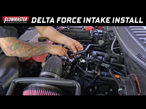 Flowmaster 15-17 F-150 5.0L Delta Force Performance Intake