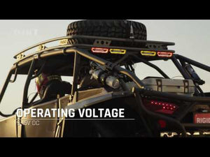 Rigid Industries Chase Tail Light Kit w/ Mounting Bracket - Amber
