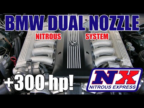 Nitrous Express BMW EFI All Dual Nozzle Nitrous Kit (50-300 HP) w/5lb Bottle