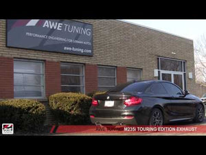 AWE Tuning BMW F22 M235i / M240i Touring Edition Axle-Back Exhaust - Diamond Black Tips (90mm)