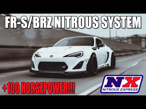 Nitrous Express 2013+ Subaru BRZ Nitrous Plate Kit (35-100HP) w/o Bottle