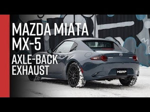 MBRP 16+ Mazda MX-5 Miata Single Rear Exit 2.5in Axle Back Exhaust AL