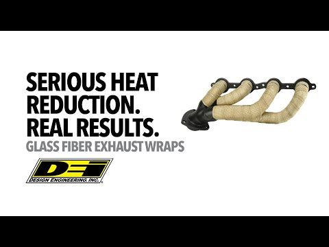 DEI Exhaust Wrap 1in x 15ft - Black