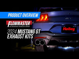 Flowmaster 24-25 Mustang 2.3L/5.0L Outlaw-Axle-Back-W/VLVES Exhaust System