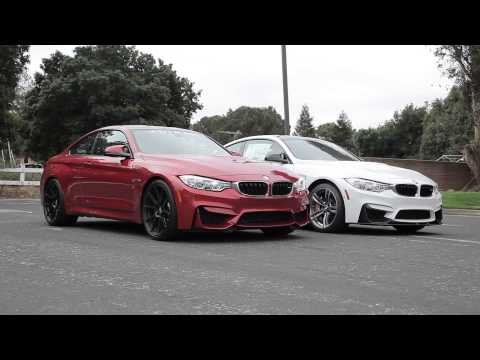 Dinan 15-20 BMW M3/M4 (F80/F82/F83) Free Flow Axleback Exhaust System - Black Tips