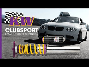 KW Porsche 911 991.1 GT3 RS Clubsport Coilover Kit 3-Way