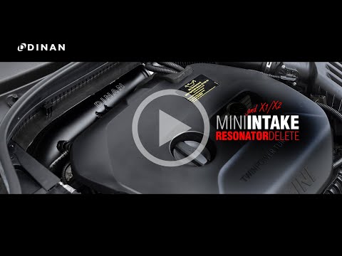 Dinan 19-23 BMW X2 M35i B48 Mini JCW Intake Resonator Delete