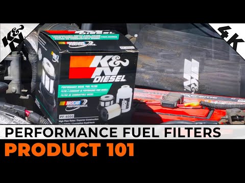 K&N 03-07 Ford 6.0L (td) Fuel Filter