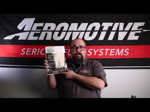 Aeromotive 10-13 Ford Mustang GT Fuel System - Eliminator Pump/Deluxe Wiring Kit/5.0L 4V Rails