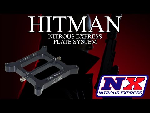 Nitrous Express 4150 Hitman 4-BBL Nitrous Kit (100-200HP) w/15lb Bottle