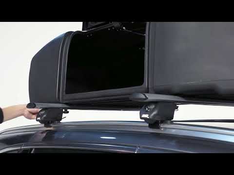 3D MAXpider Traveler Car Roof Box 161.5cm L x 78cm W x 42.2cm H - Black