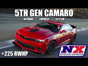 Nitrous Express 10-15 Chevrolet Camaro Nitrous Plate Kit (50-150HP) w/10lb Bottle