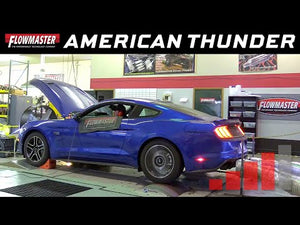 Flowmaster 18-23 Mustang 5.0L American Thunder Axle-Back Exhaust System (No Valves)