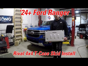Rival 2024-2026 Ford Ranger Ford Ranger Raptor Aluminum Transfer Case Skid Plate