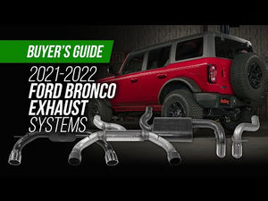Flowmaster 21-25 Ford Bronco 2.3/2.7L Outlaw Axle-Back Exhaust System