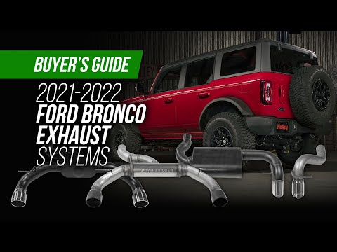 Flowmaster 21-25 Ford Bronco 2.3/2.7L Outlaw Axle-Back Exhaust System