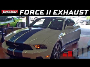 Flowmaster 11-14 Mustang V6 SS Force II Axle-Back Exhaust System