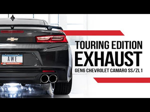 AWE Tuning 16-19 Chevrolet Camaro SS Axle-Back Exhaust - Touring Edition (Quad Diamond Black Tips)