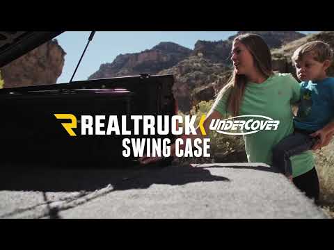 UnderCover 2020 Jeep Gladiator Drivers Side Swing Case - Black Smooth