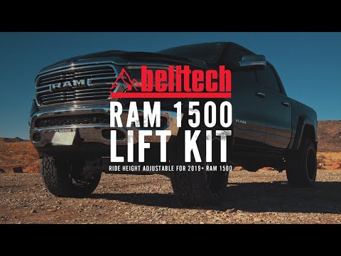 Belltech 2019+ Dodge RAM 1500 2WD/4WD 6-8in. Lift Kit w/ Coilovers/Shocks