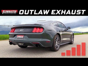Flowmaster 2015-2017 Mustang GT 5.0L Outlaw SS Axle-Back Exhaust System