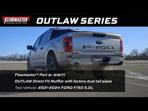 Flowmaster 21-25 F-150 Outlaw Direct Fit Muffler