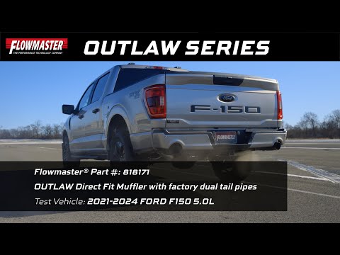 Flowmaster 21-25 F-150 Outlaw Direct Fit Muffler