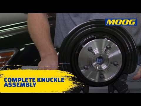 MOOG 06-12 Ford Fusion Front Left Complete Knuckle Assembly