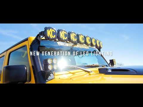 KC HiLiTES Universal 26in. Pro6 Gravity LED 4-Light 80w Combo Beam Light Bar (No Mount)