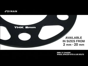 Dinan Wheel Spacers - 5x112 - 66.5mm CB - 15mm Thick (Set of 2)
