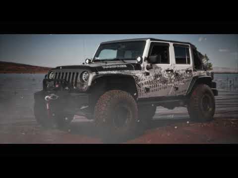 Rampage 2007-2018 Jeep Wrangler(JK) 2-Door Trailview Tonneau Top - Black Diamond