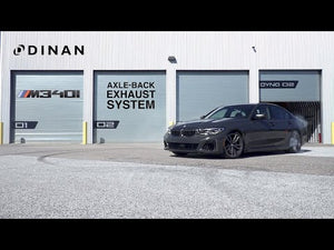 Dinan 20-24 BMW M340i/M440i (G20/G22/G23/G26) Free Flow Axleback Exhaust System - Polished Tips