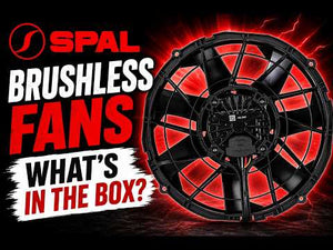 SPAL 300W 15.2in Flush Mount Brushless Fan w/Jumper Harness