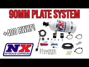 Nitrous Express GM LS 102mm Nitrous Plate Kit (50-400HP) w/10lb Bottle
