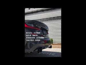 Dinan 20-24 BMW M340i/M440i (G20/G22/G23/G26) Free Flow Axleback Exhaust System - Polished Tips